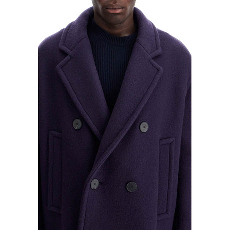 LANVIN-Double Breasted Wool Coat -JOHN JULIA.