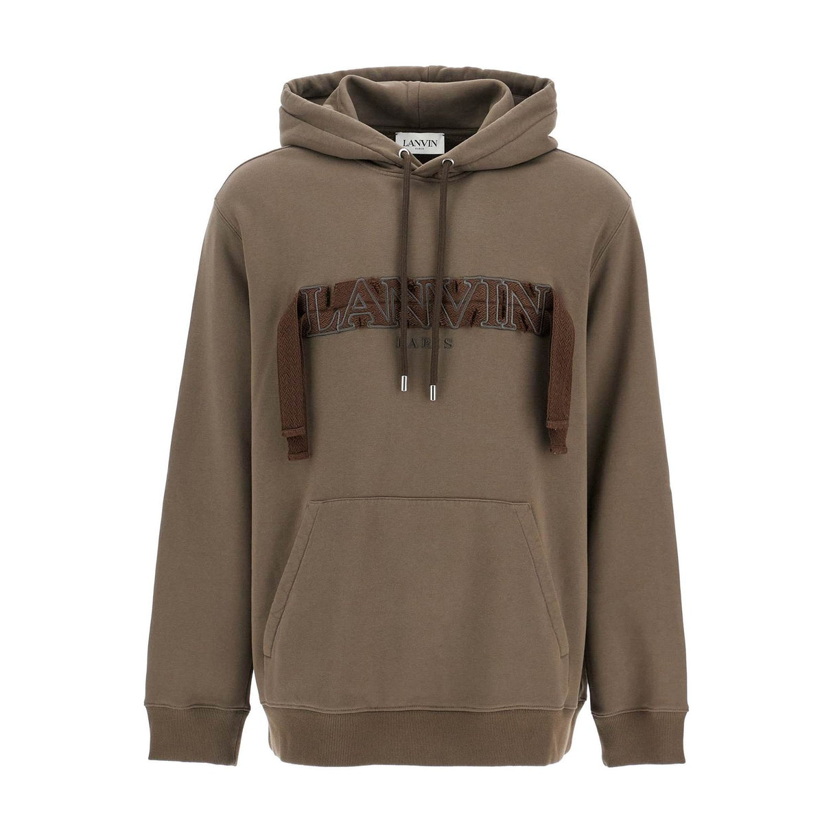 LANVIN-Hooded Curb Hoodie -JOHN JULIA.