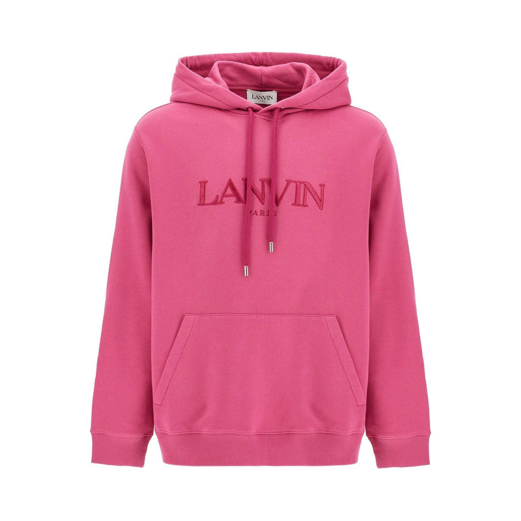 Hooded Sweatshirt With Embroidered Logo.