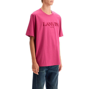 LANVIN-Embroidered Logo T-Shirt -JOHN JULIA.