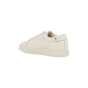 JIMMY CHOO-"Hammered Leather Rome Sneakers -JOHN JULIA.