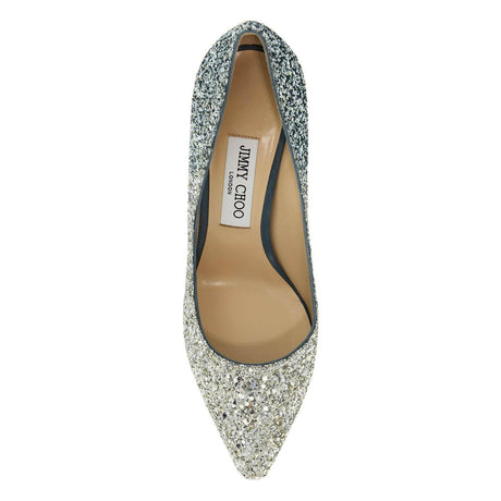 Romy 85 Glitter Pumps.