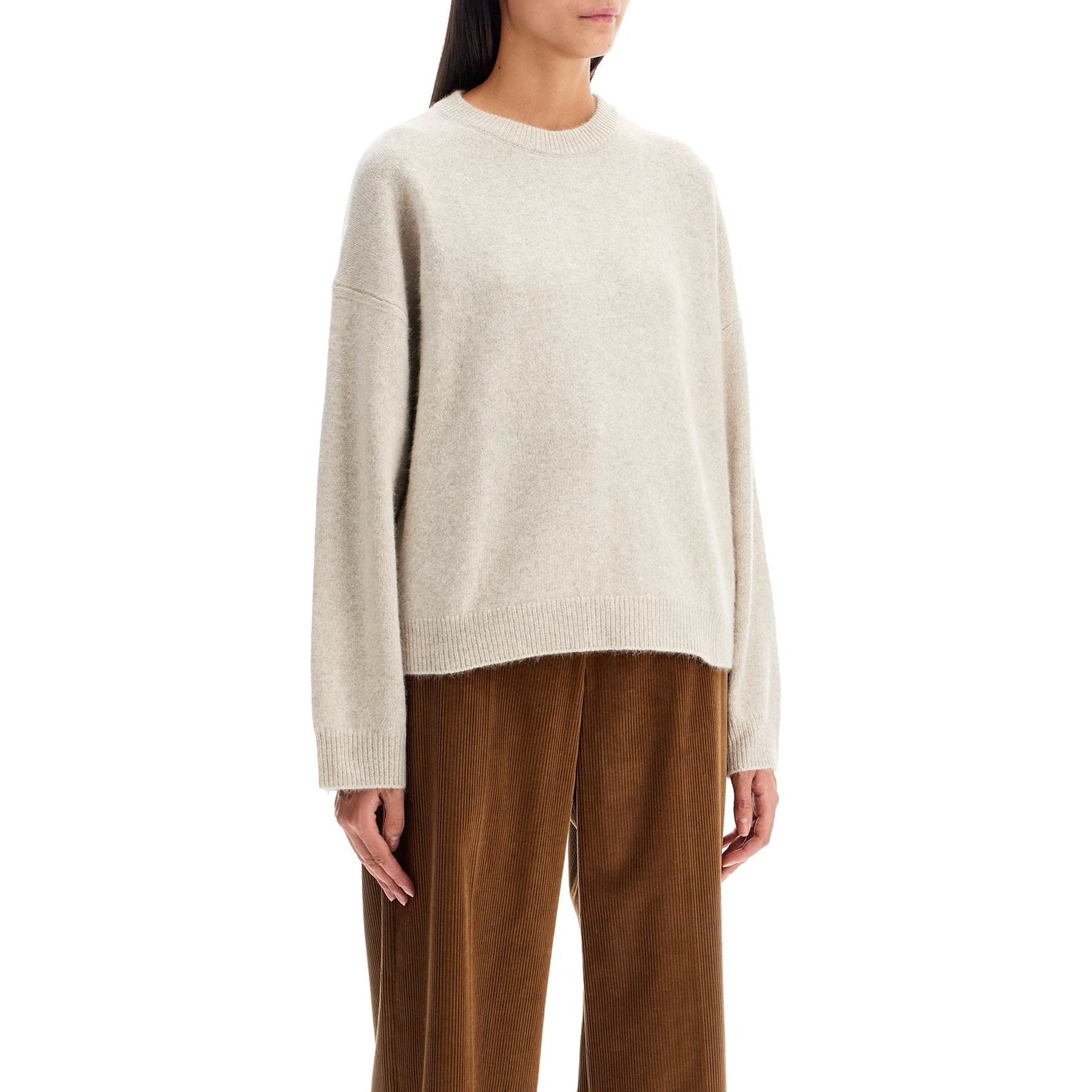 In Wool And Yak Blend Pullover Sweater