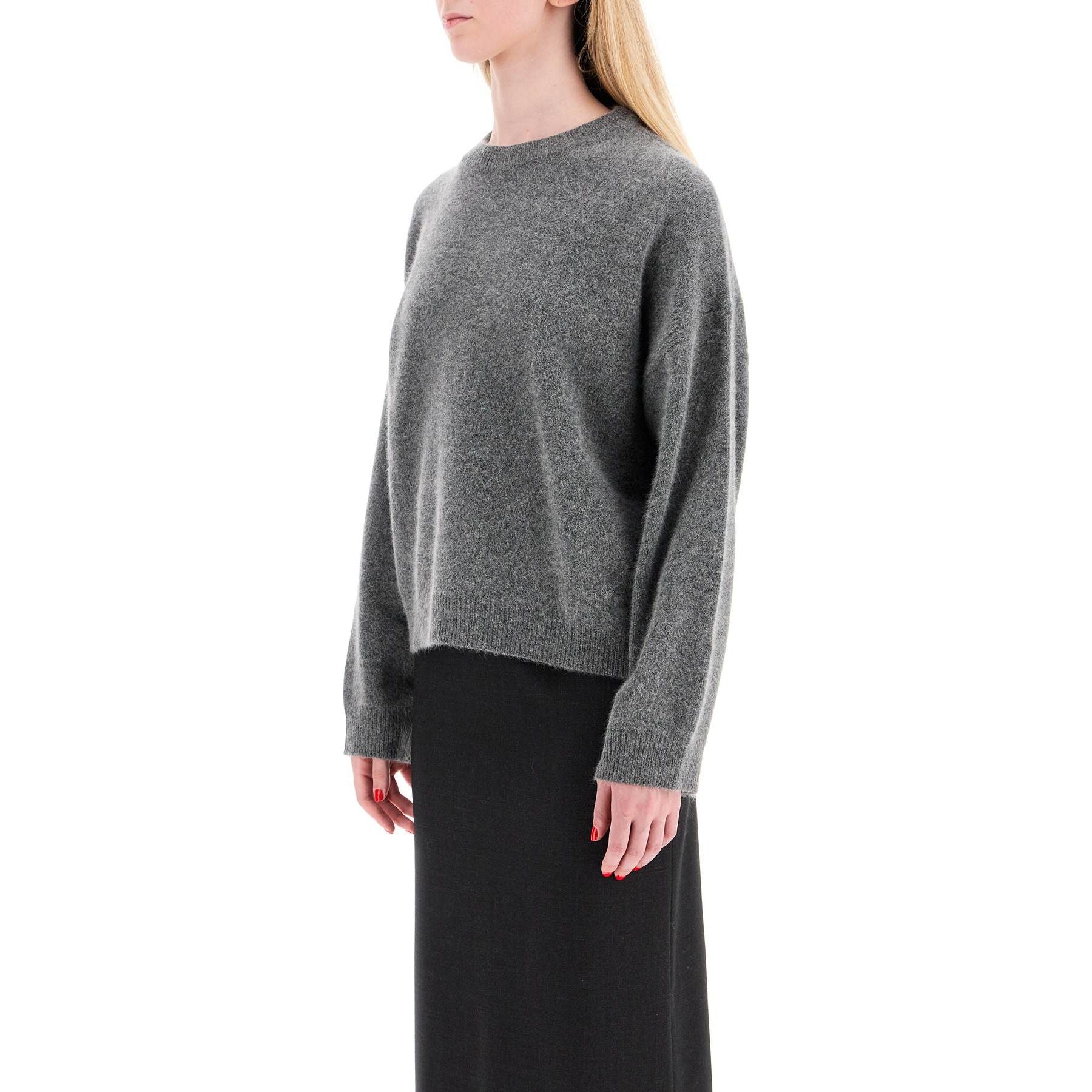 In Wool And Yak Blend Pullover Sweater