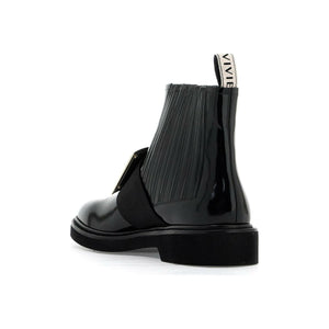 Viv' Rangers Patent Leather Chelsea Boots.