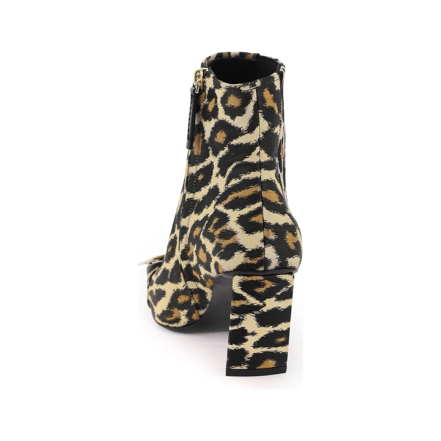 Leopard 'Belle Vivier' Chelsea Boots
