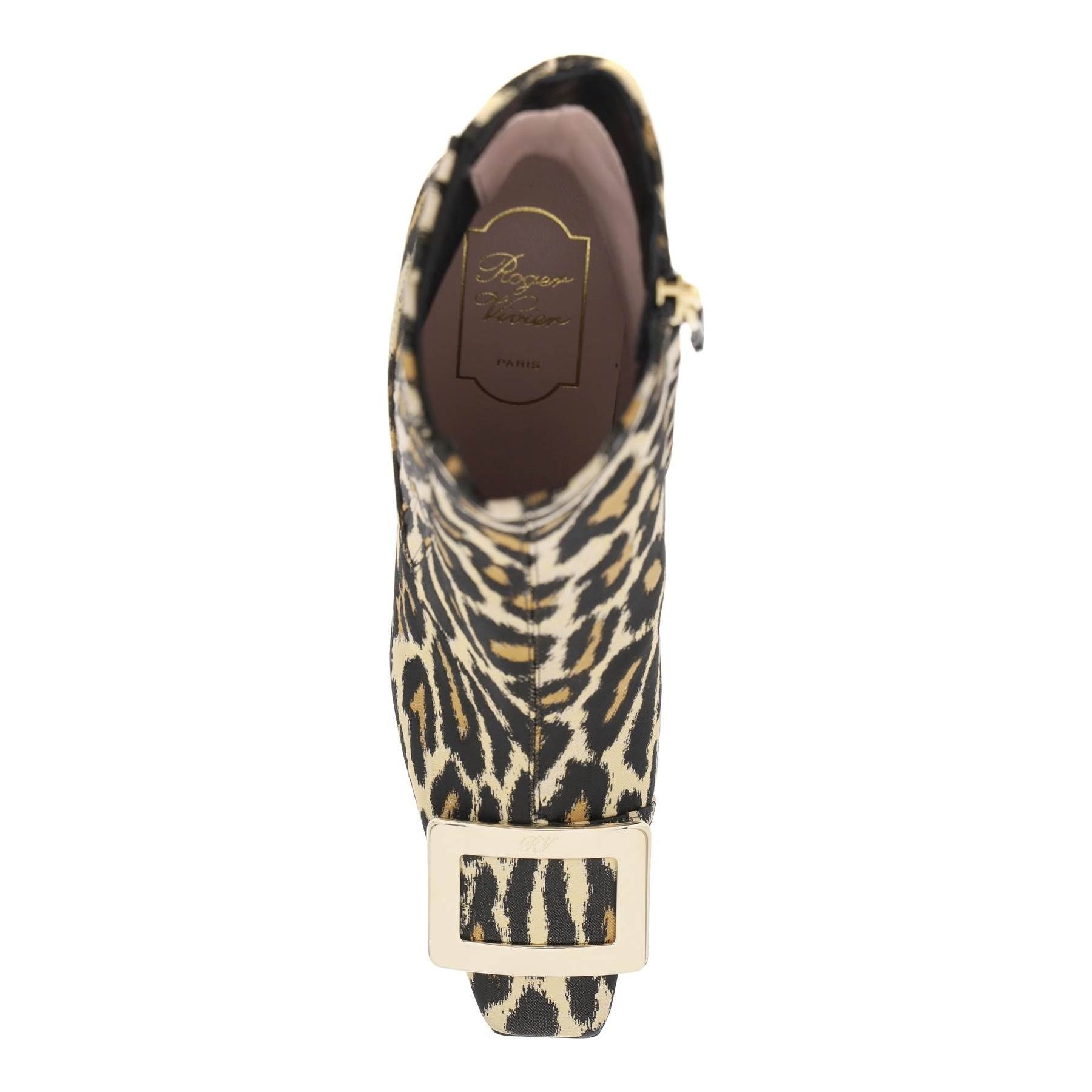 Leopard 'Belle Vivier' Chelsea Boots