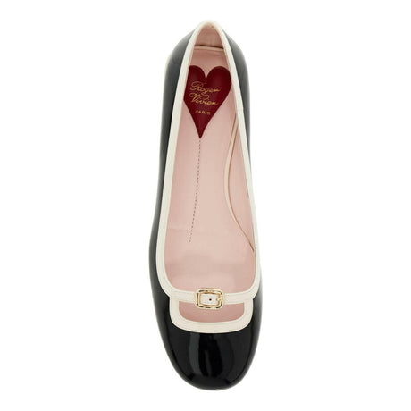 Patent Leather Viv' Podium Ballerinas.