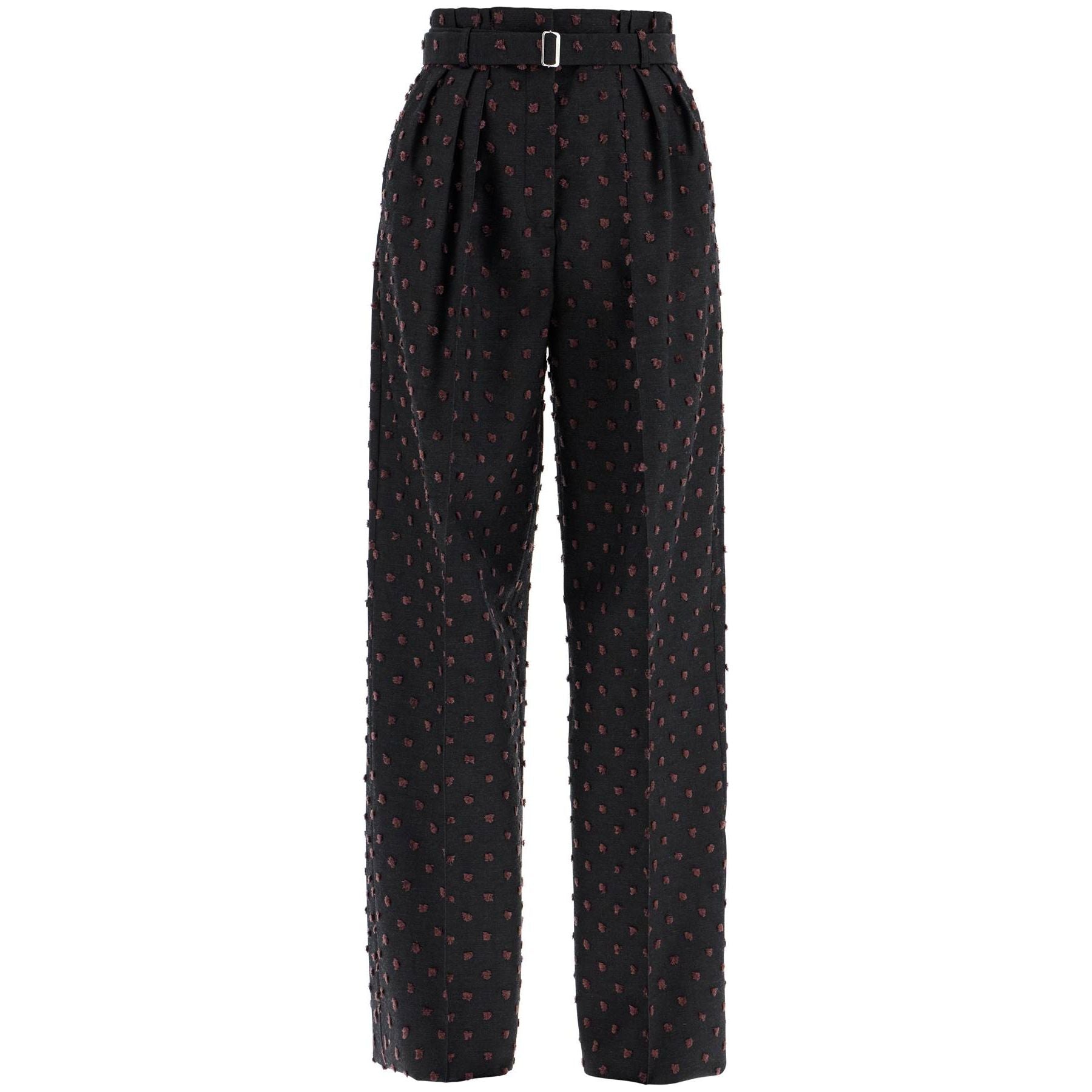 Wide Plumetis Trousers