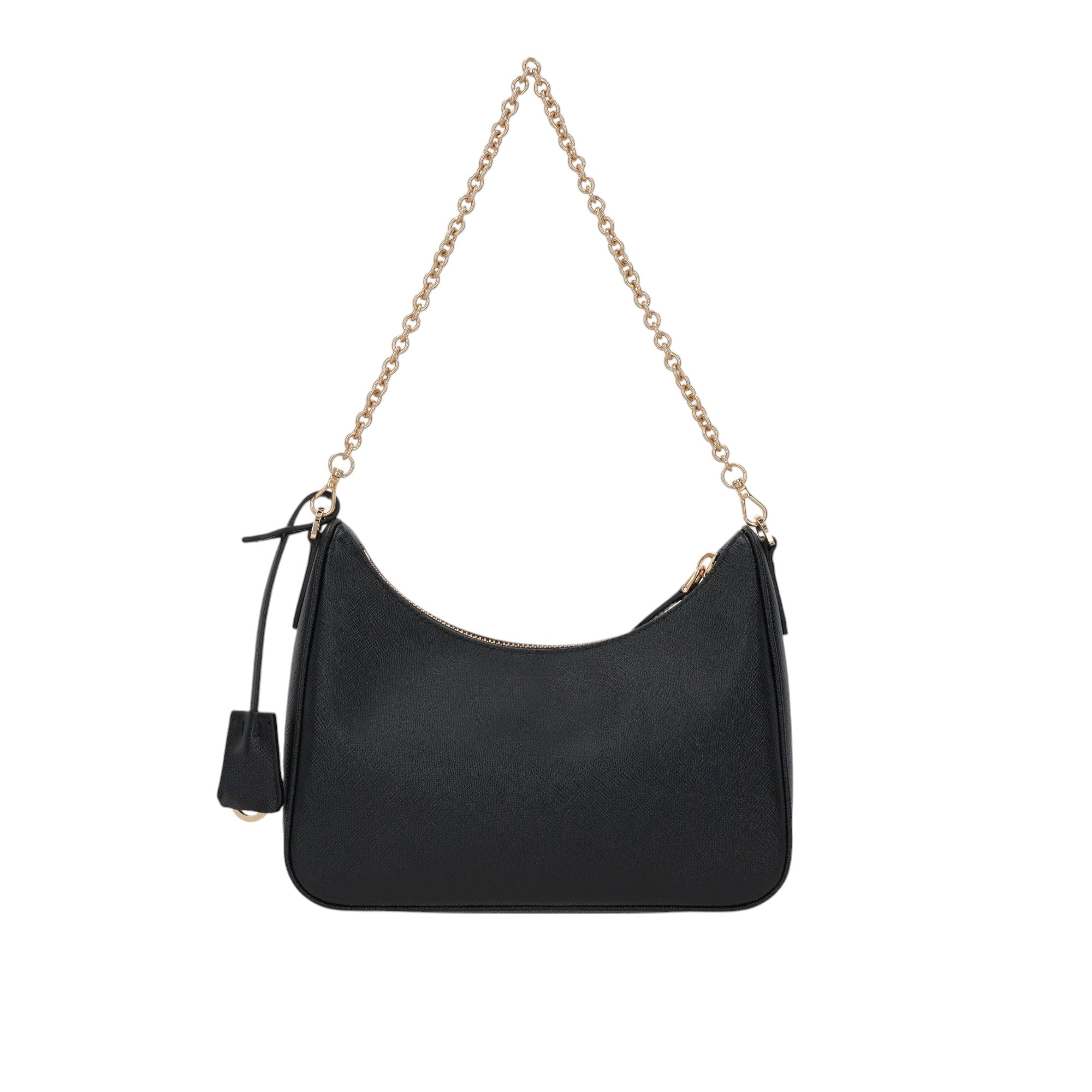 Re-Edition Saffiano Lux Leather Shoulder Bag-PRADA-JOHN JULIA