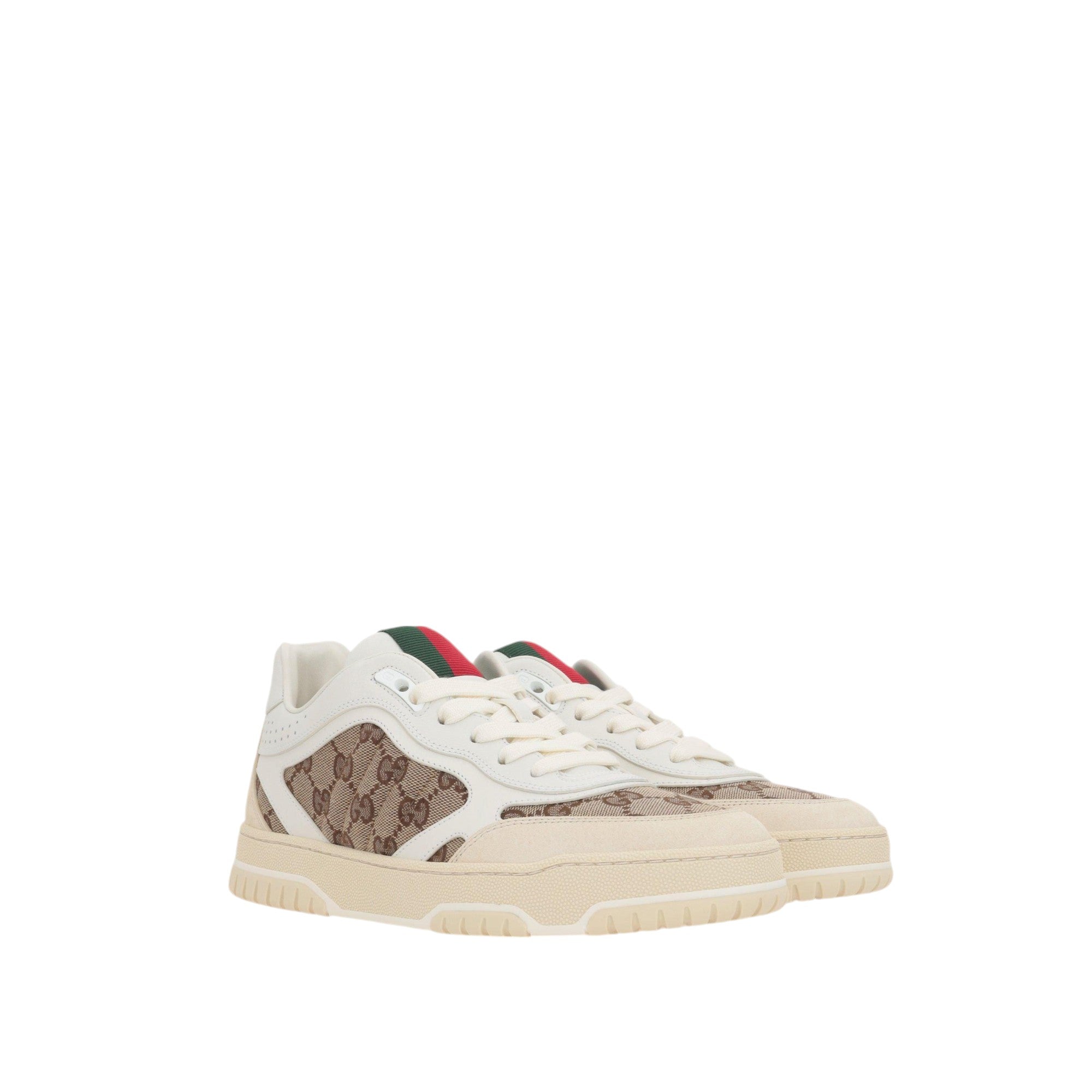 Re-Web Mixed Material Sneakers-GUCCI-JOHN JULIA