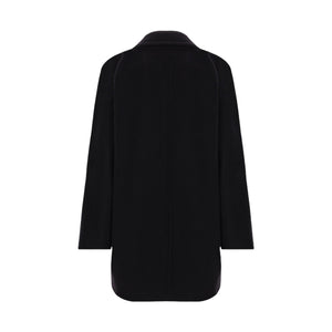 Rebus Wool Cashmere Peacoat-MAX MARA-JOHN JULIA