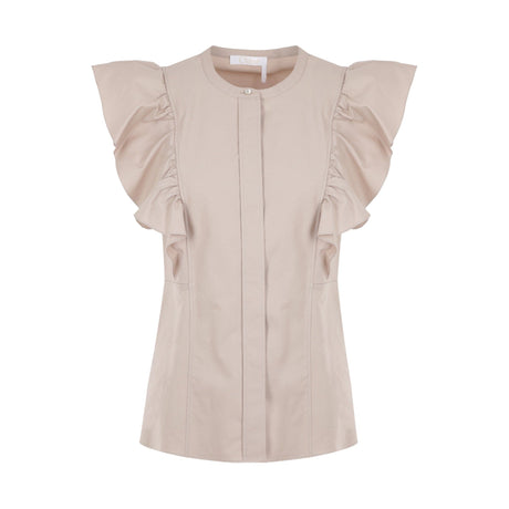 Recycled Cotton Blouse-CHLOÉ-JOHN JULIA