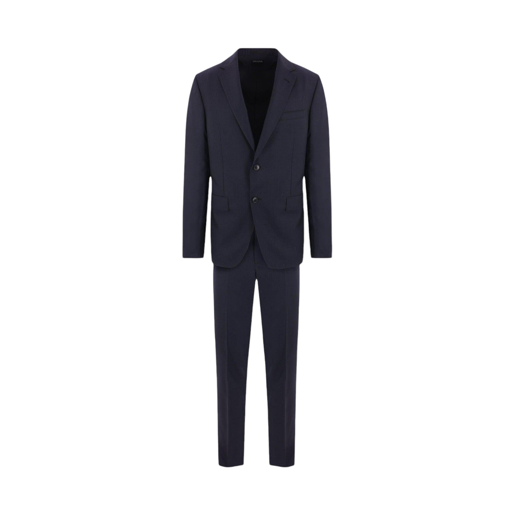 Regular-fit Wool Two-piece Suit-ZEGNA-JOHN JULIA