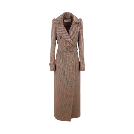 DRIES VAN NOTEN-Remis Check Wool Coat-JOHN JULIA