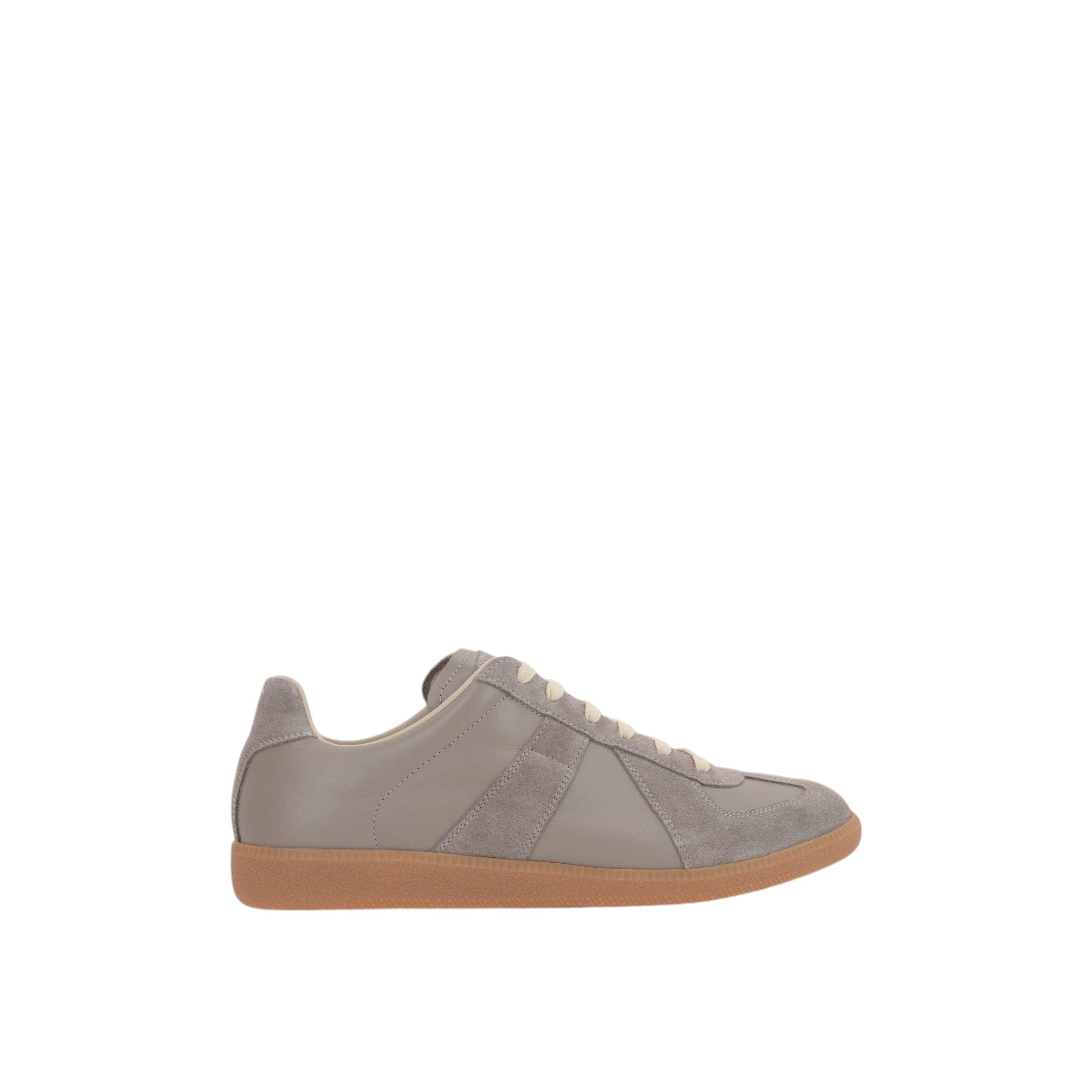 Replica Leather Suede Sneakers-MAISON MARGIELA-JOHN JULIA