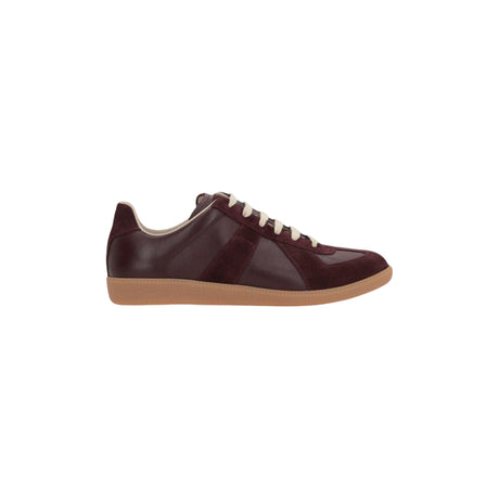 Replica Leather Suede Sneakers-MAISON MARGIELA-JOHN JULIA