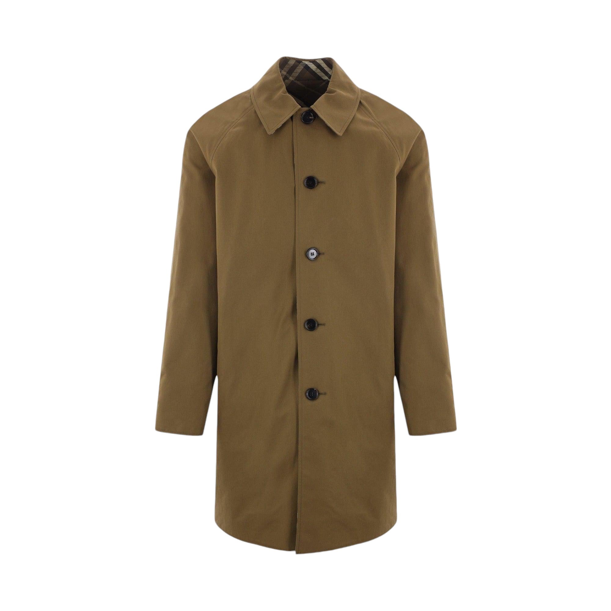 Reversible Gabardine Trench Coat-BURBERRY-JOHN JULIA