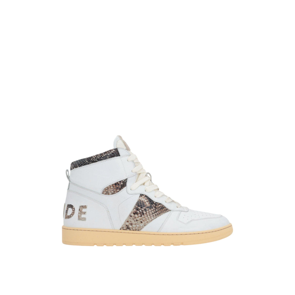 Rhecess Smooth Leather High-top Sneakers-RHUDE-JOHN JULIA