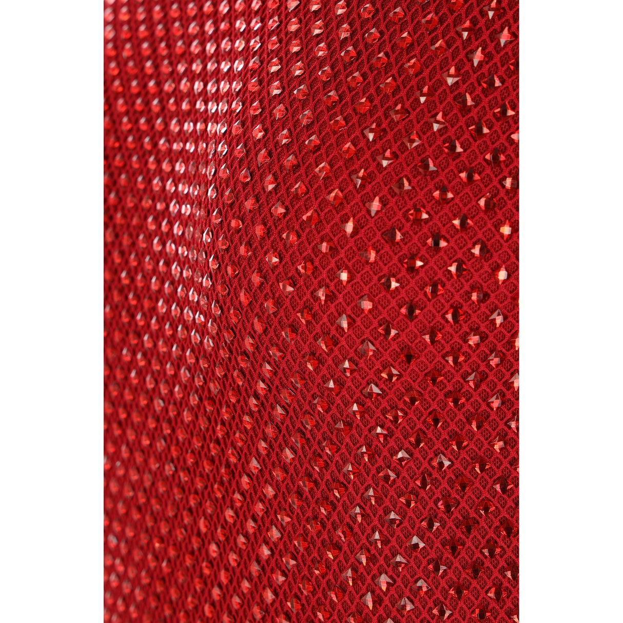 Rhinestone Fishnet Midi Dress-SELF-PORTRAIT-JOHN JULIA