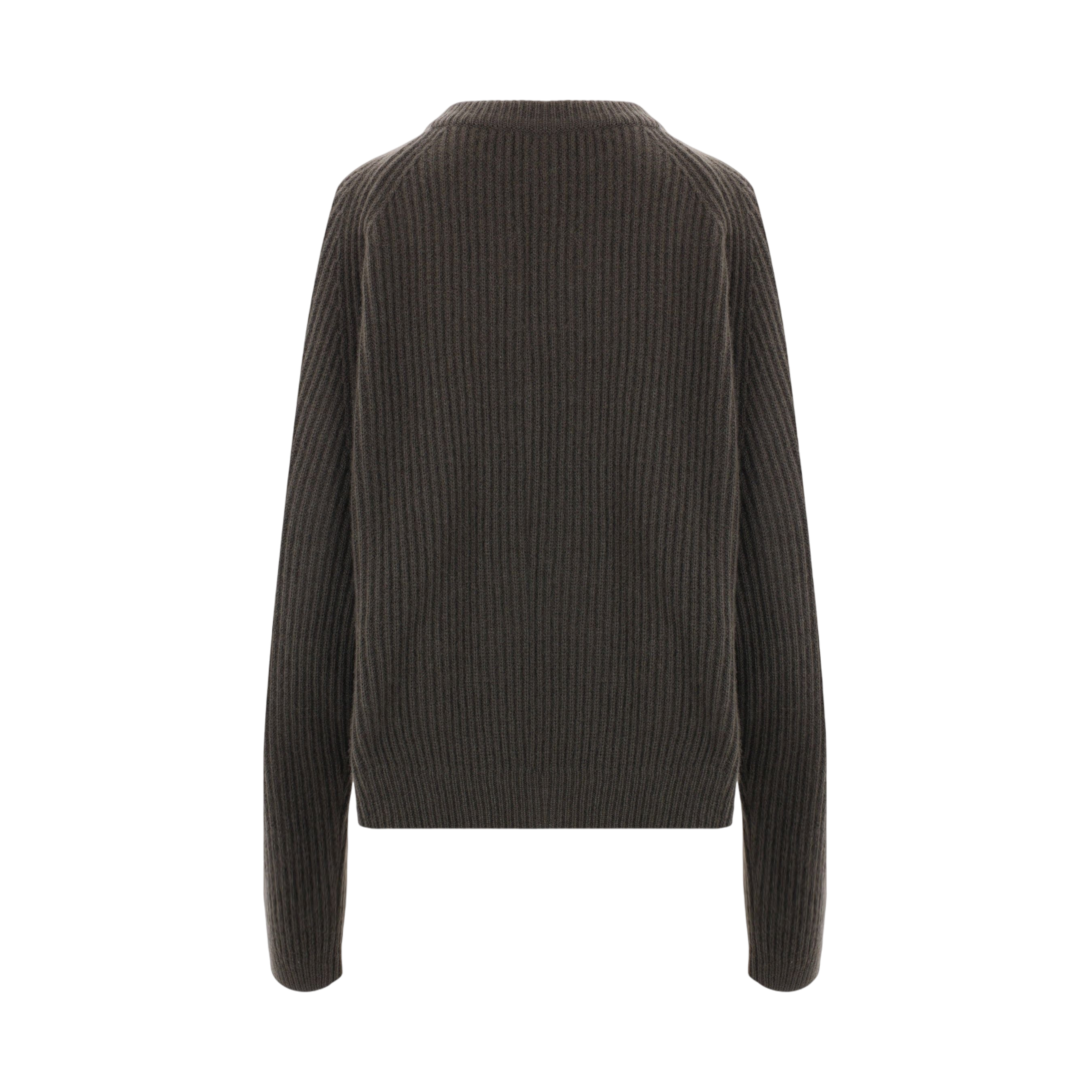 Rib Knit Cashmere Sweater-DUSAN-JOHN JULIA