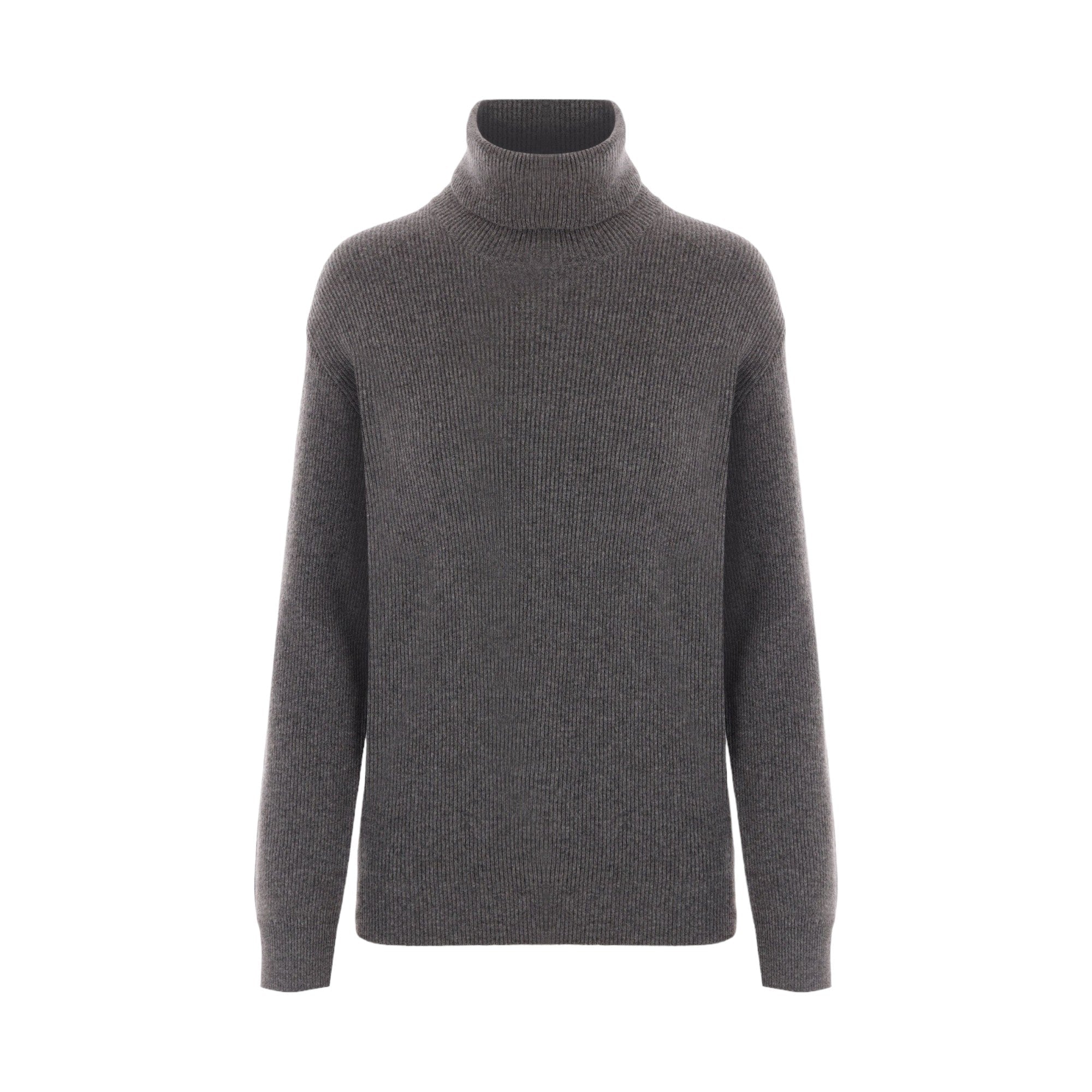 Ribbed Cashmere Turtleneck-BRUNELLO CUCINELLI-JOHN JULIA