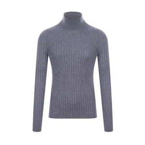 Ribbed Cashmere Turtleneck-PRADA-JOHN JULIA