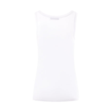 Ribbed Cotton Tank Top-PRADA-JOHN JULIA