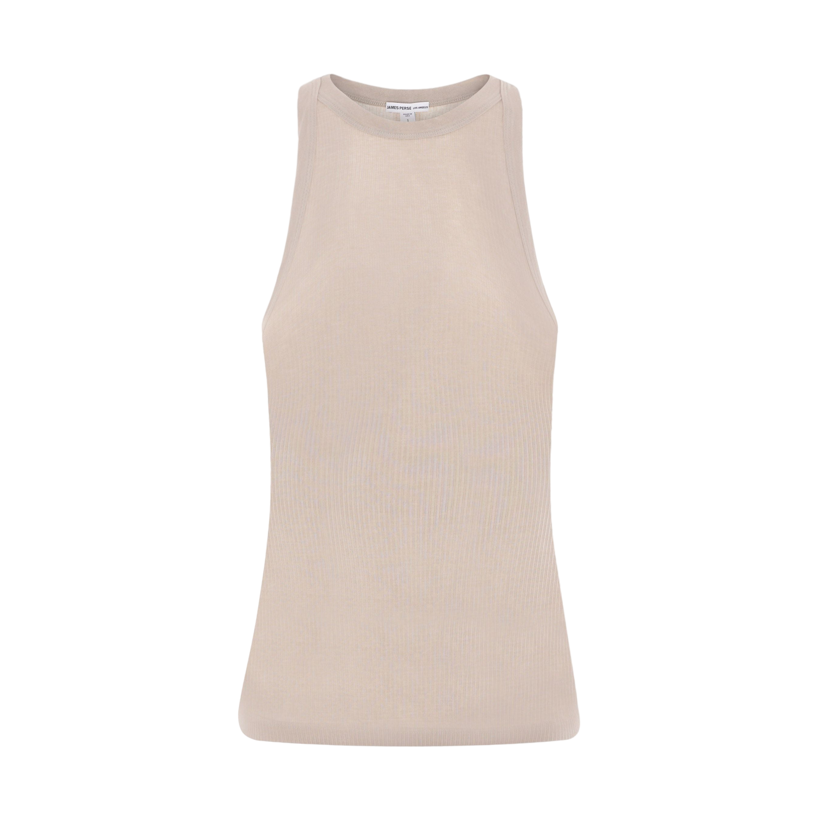 Ribbed Jersey Tank Top-JAMES PERSE-JOHN JULIA