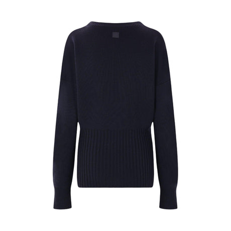 Ribbed Wool Crewneck Sweater-LOEWE-JOHN JULIA