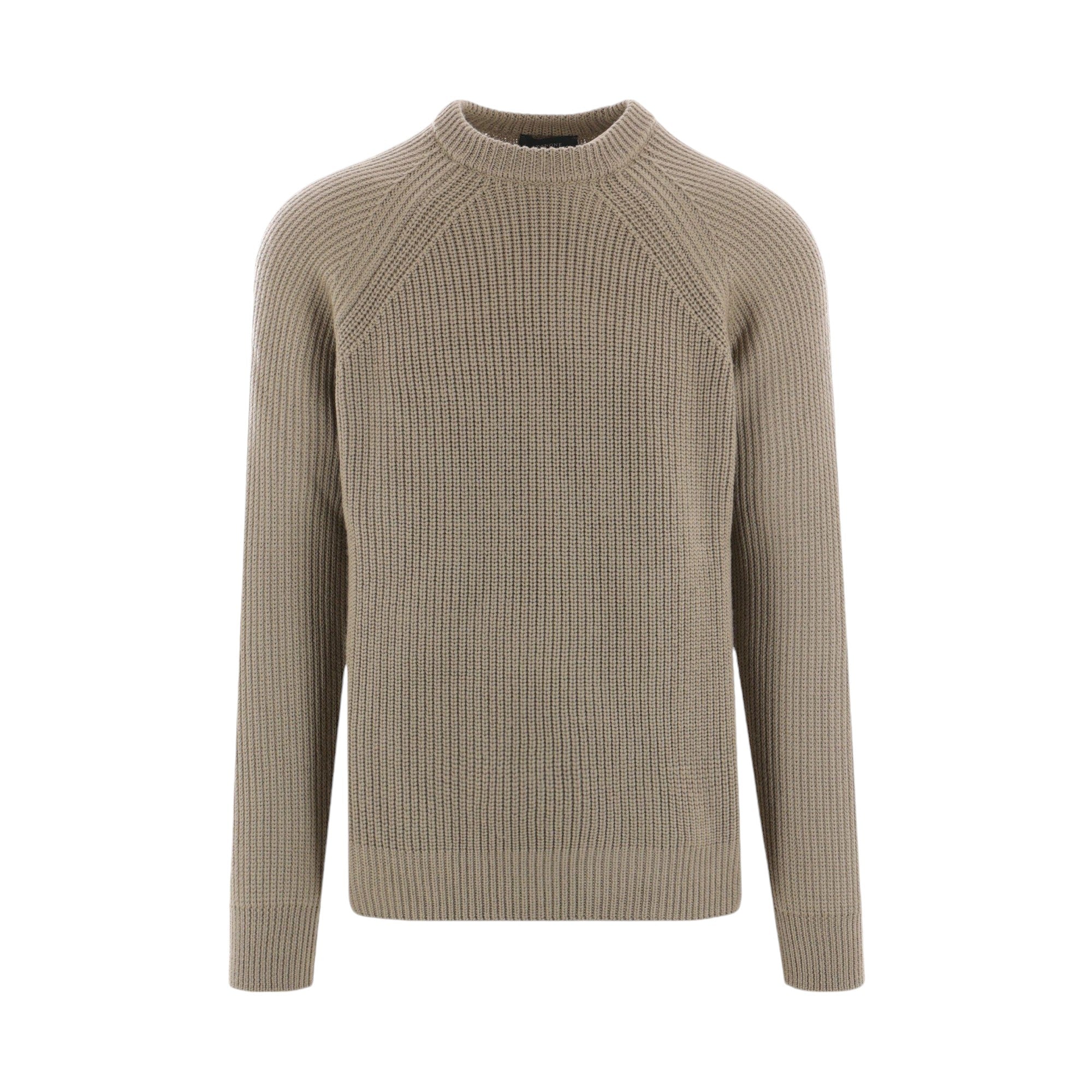 Ribbed Wool Sweater-ZANONE-JOHN JULIA