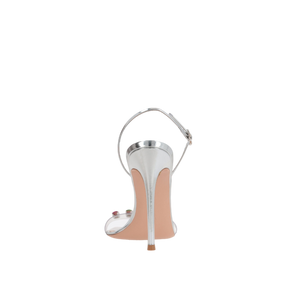 Ribbon Candy Laminated Leather and Plexiglass Sandals-GIANVITO ROSSI-JOHN JULIA