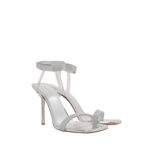 Rih Suede and PVC Sandals-AMINA MUADDI-JOHN JULIA