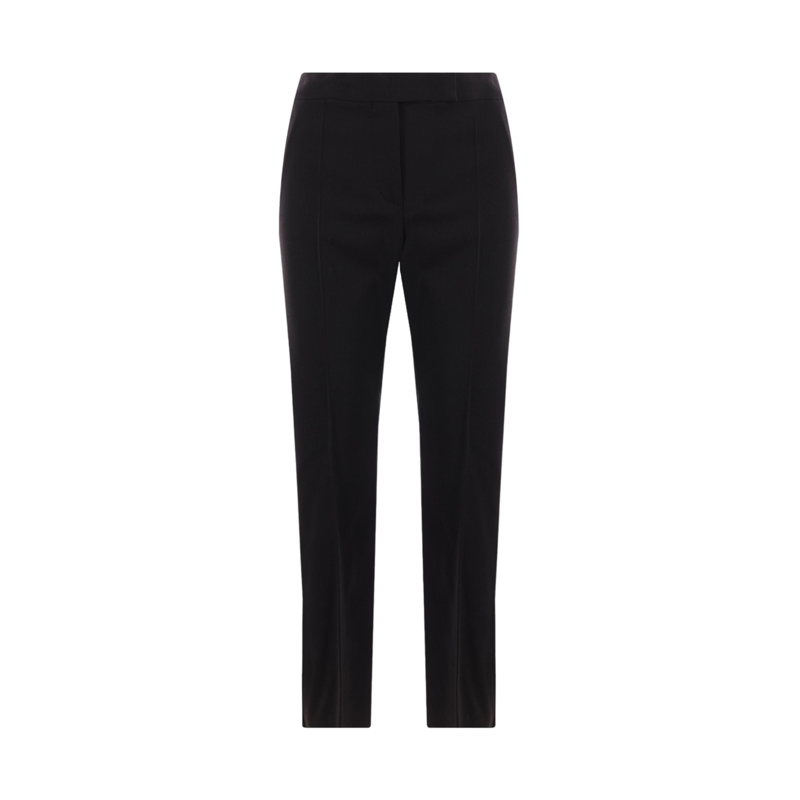 Rino Wool and Mohair Tuxedo Pants-MAX MARA-JOHN JULIA