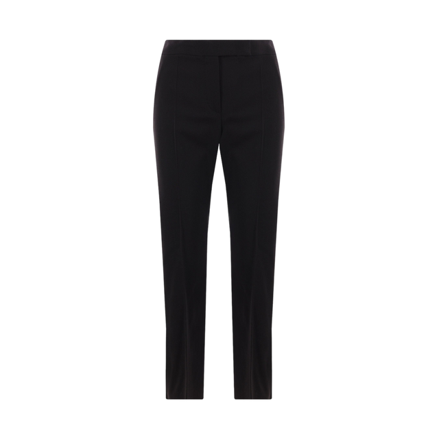 Rino Wool and Mohair Tuxedo Pants-MAX MARA-JOHN JULIA