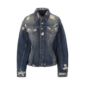 Rip and Repair Denim Jacket-MARC JACOBS-JOHN JULIA