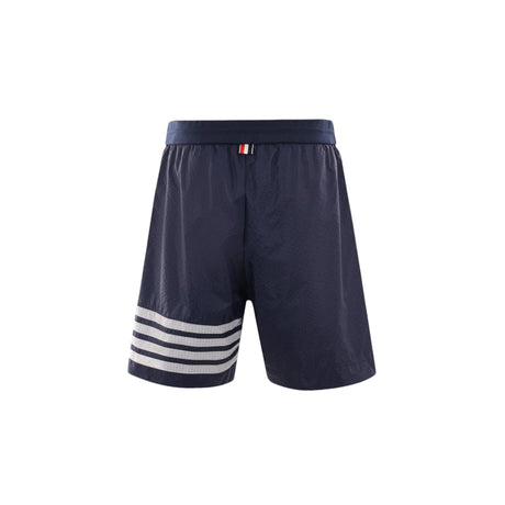 Ripstop Nylon Shorts-THOM BROWNE-JOHN JULIA