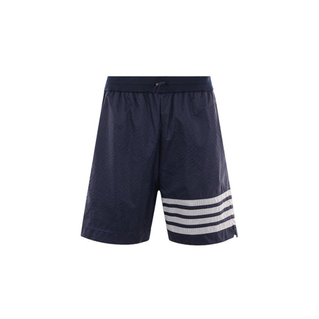 Ripstop Nylon Shorts-THOM BROWNE-JOHN JULIA