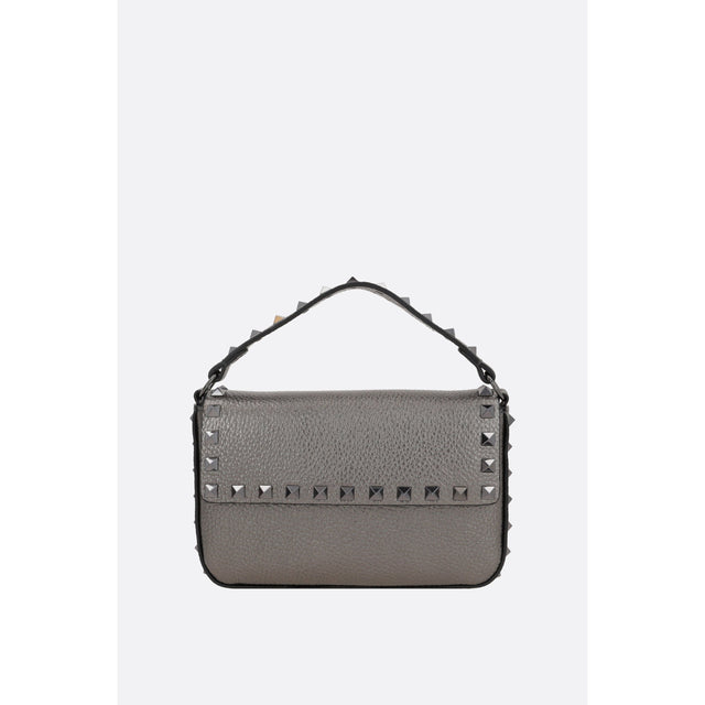 Rockstud Mini Crossbody Bag In Grainy Leather-VALENTINO GARAVANI-JOHN JULIA