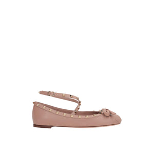 Rockstud Nappa Ballerinas-VALENTINO GARAVANI-JOHN JULIA