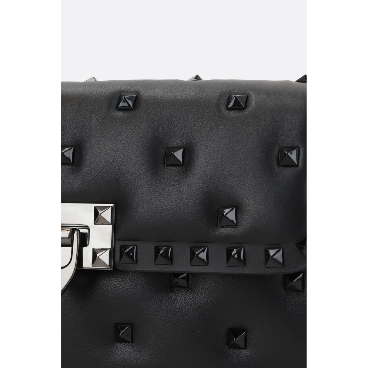 Rockstud Nappa Shoulder Bag-VALENTINO GARAVANI-JOHN JULIA