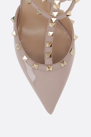 Rockstud Patent Leather Slingbacks-VALENTINO GARAVANI-JOHN JULIA