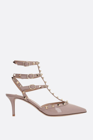 Rockstud Patent Leather Slingbacks-VALENTINO GARAVANI-JOHN JULIA