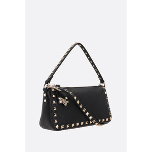 Rockstud Small Grainy Leather Shoulder Bag-VALENTINO GARAVANI-JOHN JULIA