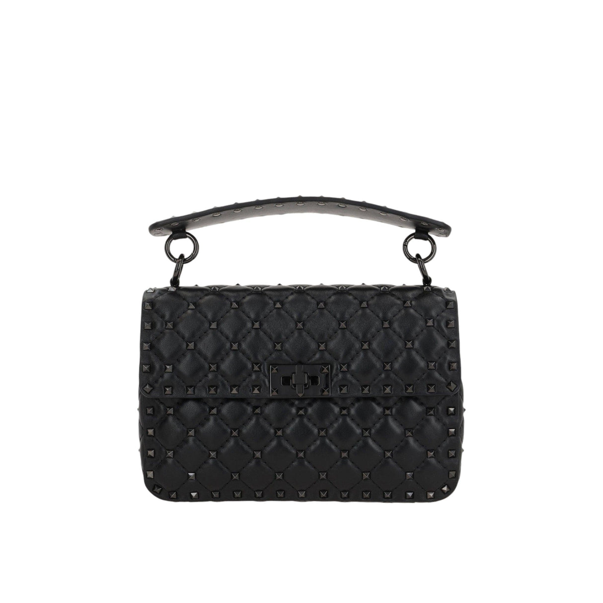 Rockstud Spike Medium Quilted Nappa Bag-VALENTINO GARAVANI-JOHN JULIA