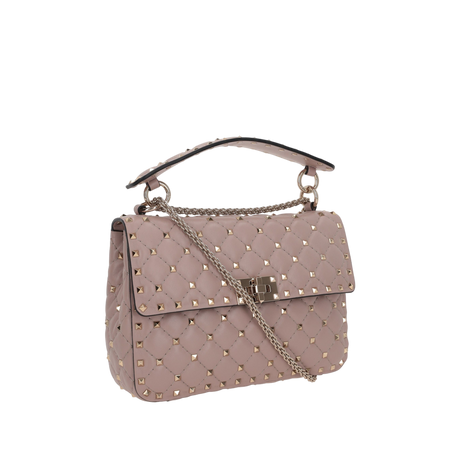 Rockstud Spike Medium Quilted Nappa Crossbody Bag-VALENTINO GARAVANI-JOHN JULIA