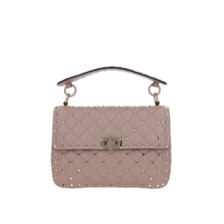 Rockstud Spike Medium Quilted Nappa Crossbody Bag-VALENTINO GARAVANI-JOHN JULIA