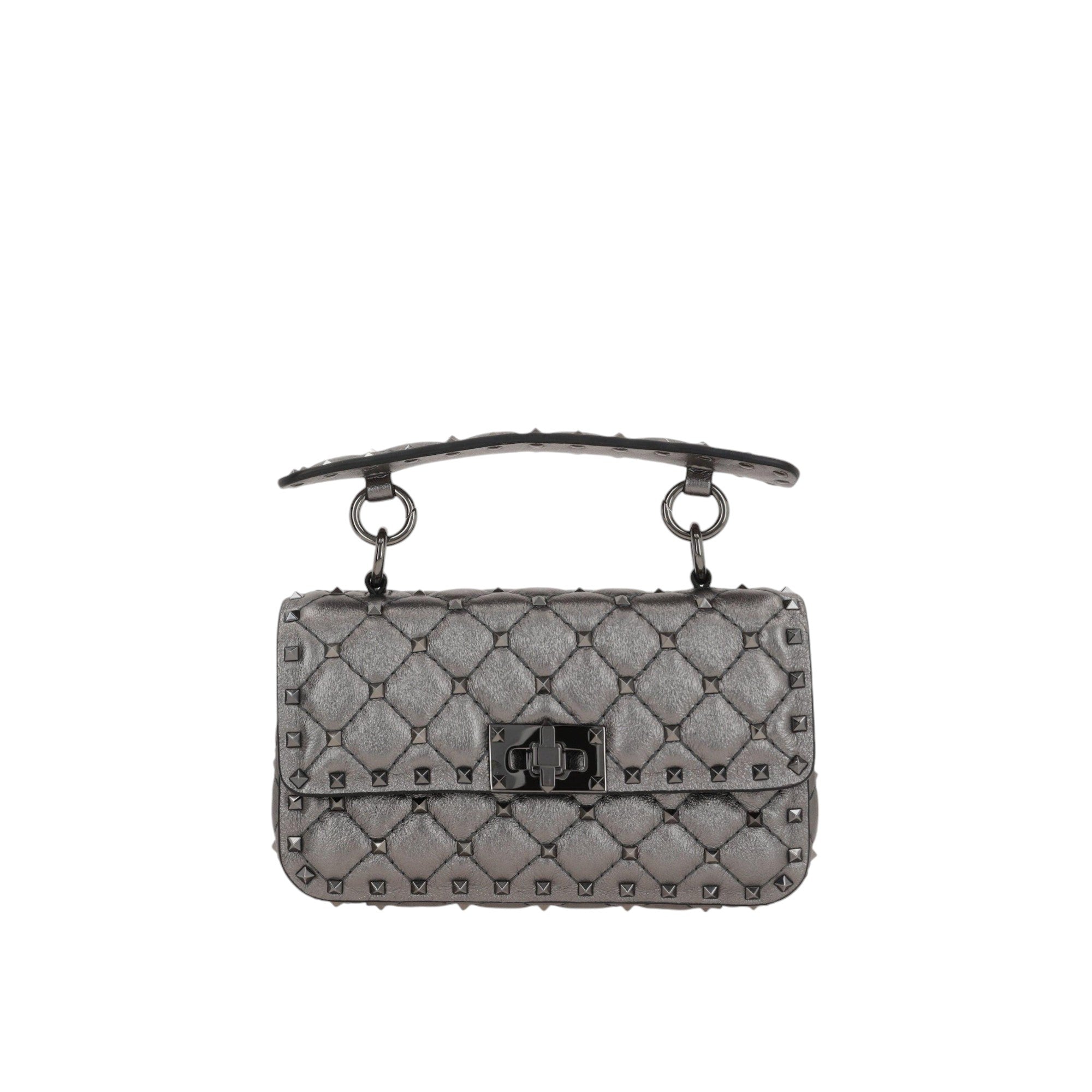 Rockstud Spike Quilted Nappa Crossbody Bag-VALENTINO GARAVANI-JOHN JULIA