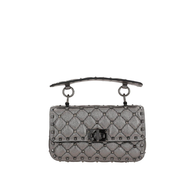 Rockstud Spike Quilted Nappa Crossbody Bag-VALENTINO GARAVANI-JOHN JULIA