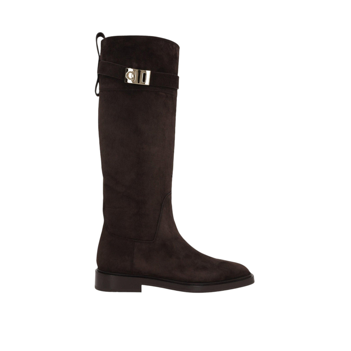 Roly Suede Boots-FERRAGAMO-JOHN JULIA